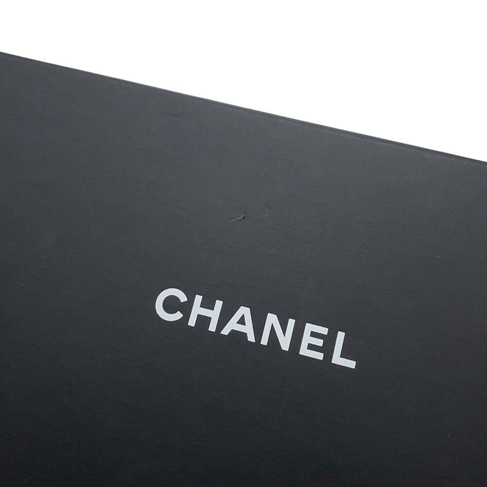 CHANEL Blue Lambskin Leather Logo Wallet - Picture 11 of 14
